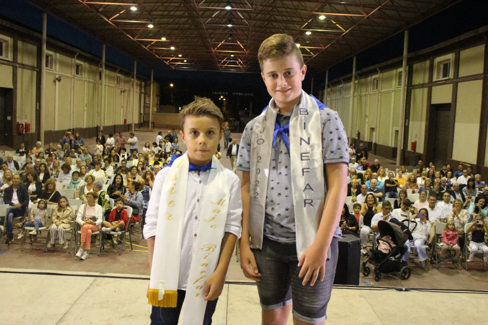 Presentación de Majas y Majos en Binéfar. Foto Ayuntamiento de Binéfar