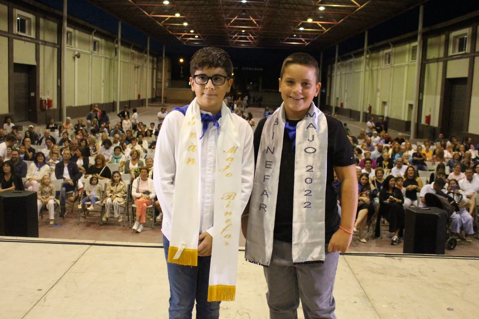 Presentación de Majas y Majos en Binéfar. Foto Ayuntamiento de Binéfar