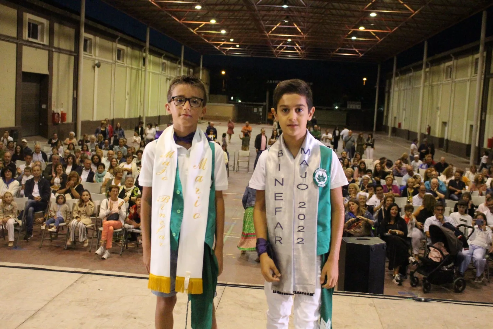 Presentación de Majas y Majos en Binéfar. Foto Ayuntamiento de Binéfar