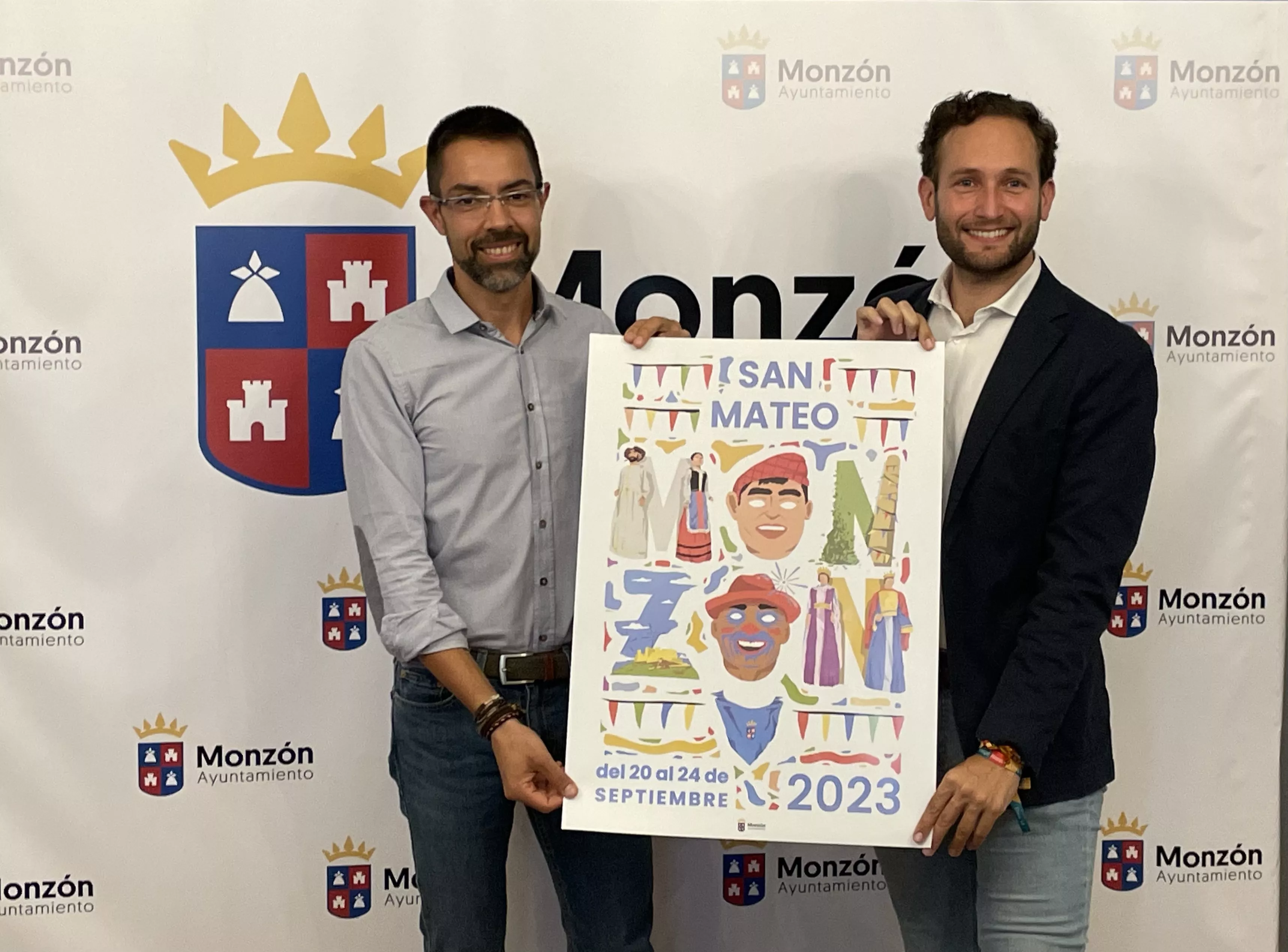 Jairo Sánchez e Isaac Claver han presentado la programación de San Mateo 2023.