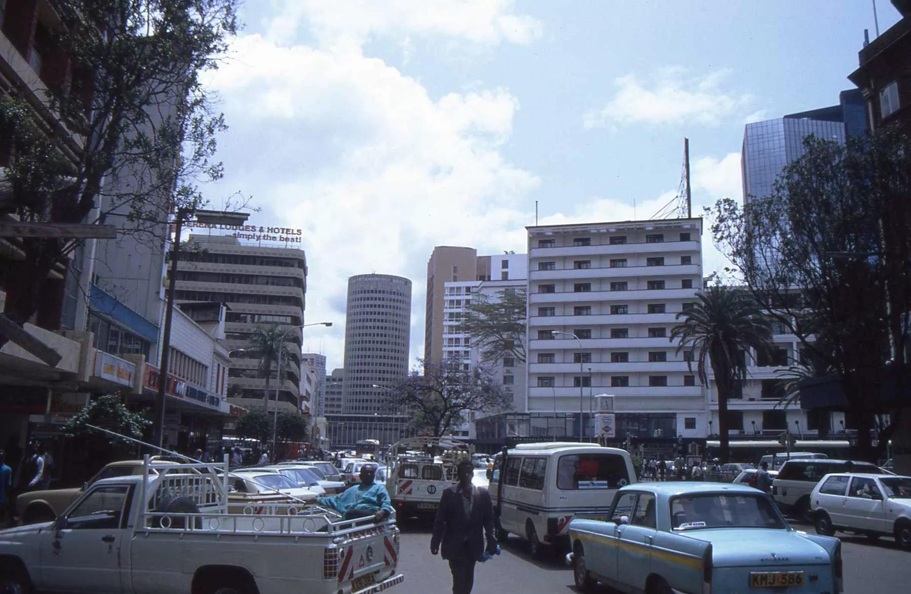 Calles y personas de Nairobi
