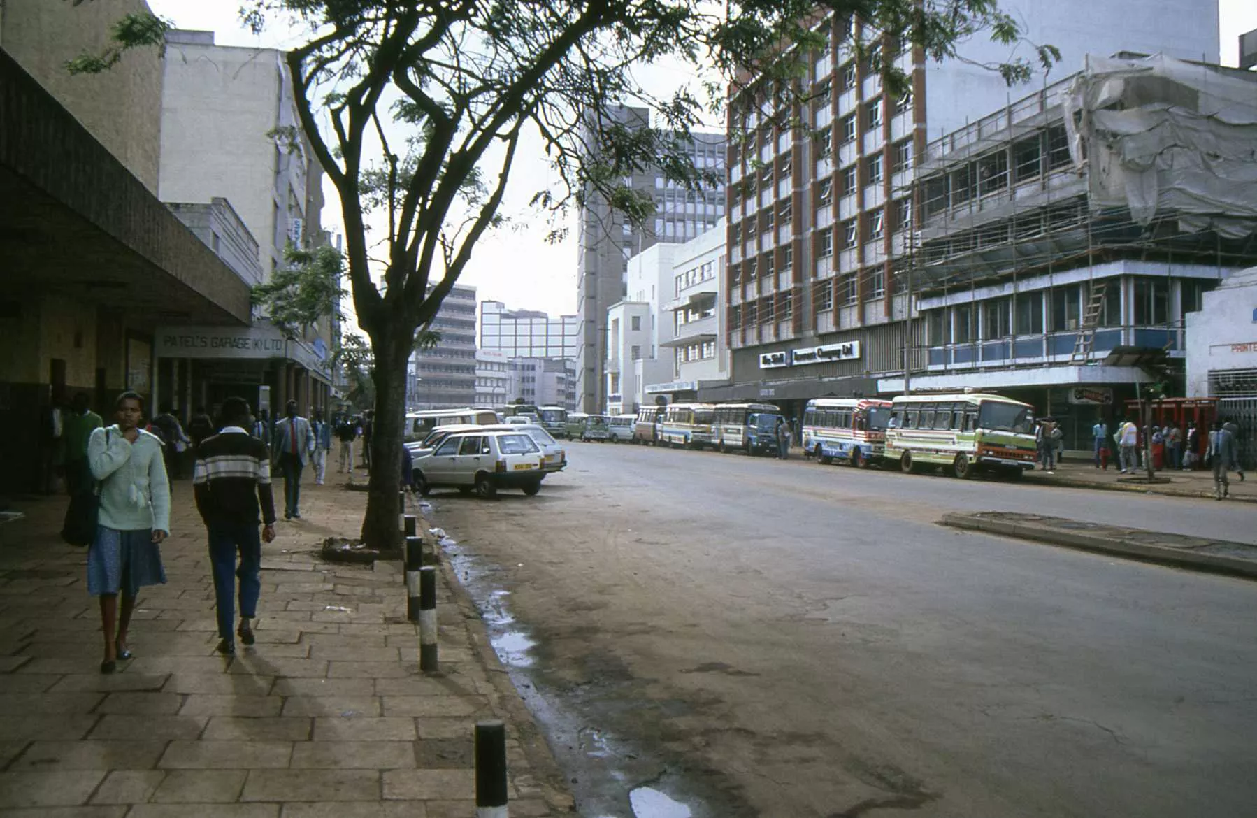 Calles y personas de Nairobi