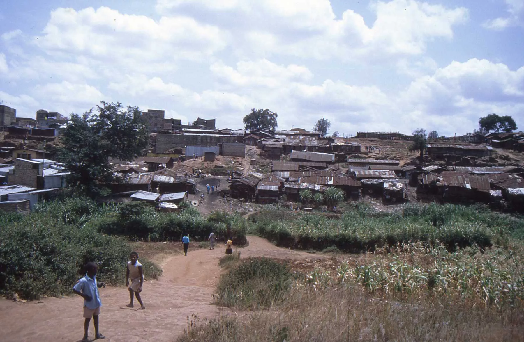 Calles y personas de Nairobi