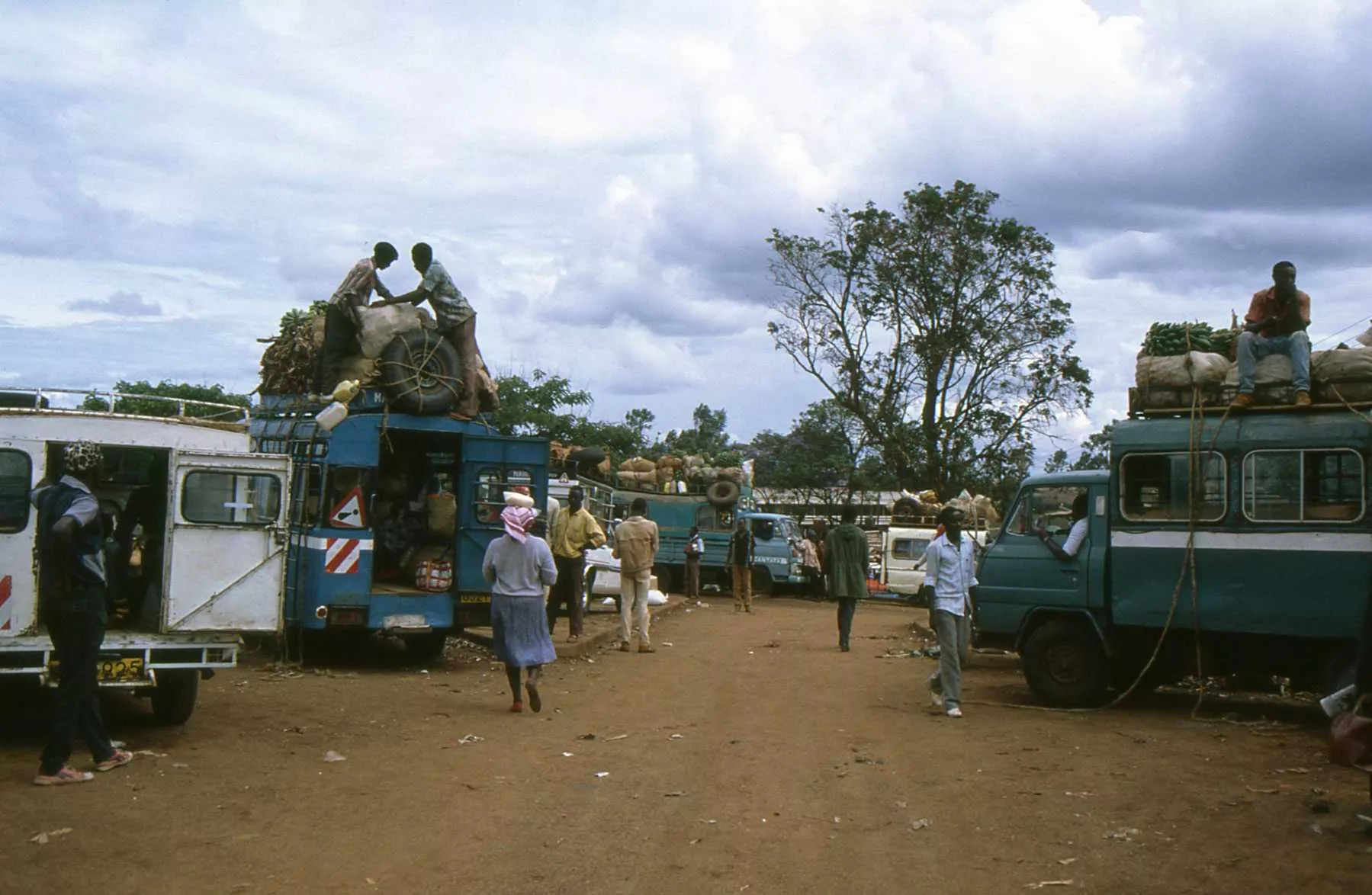 Calles y personas de Nairobi