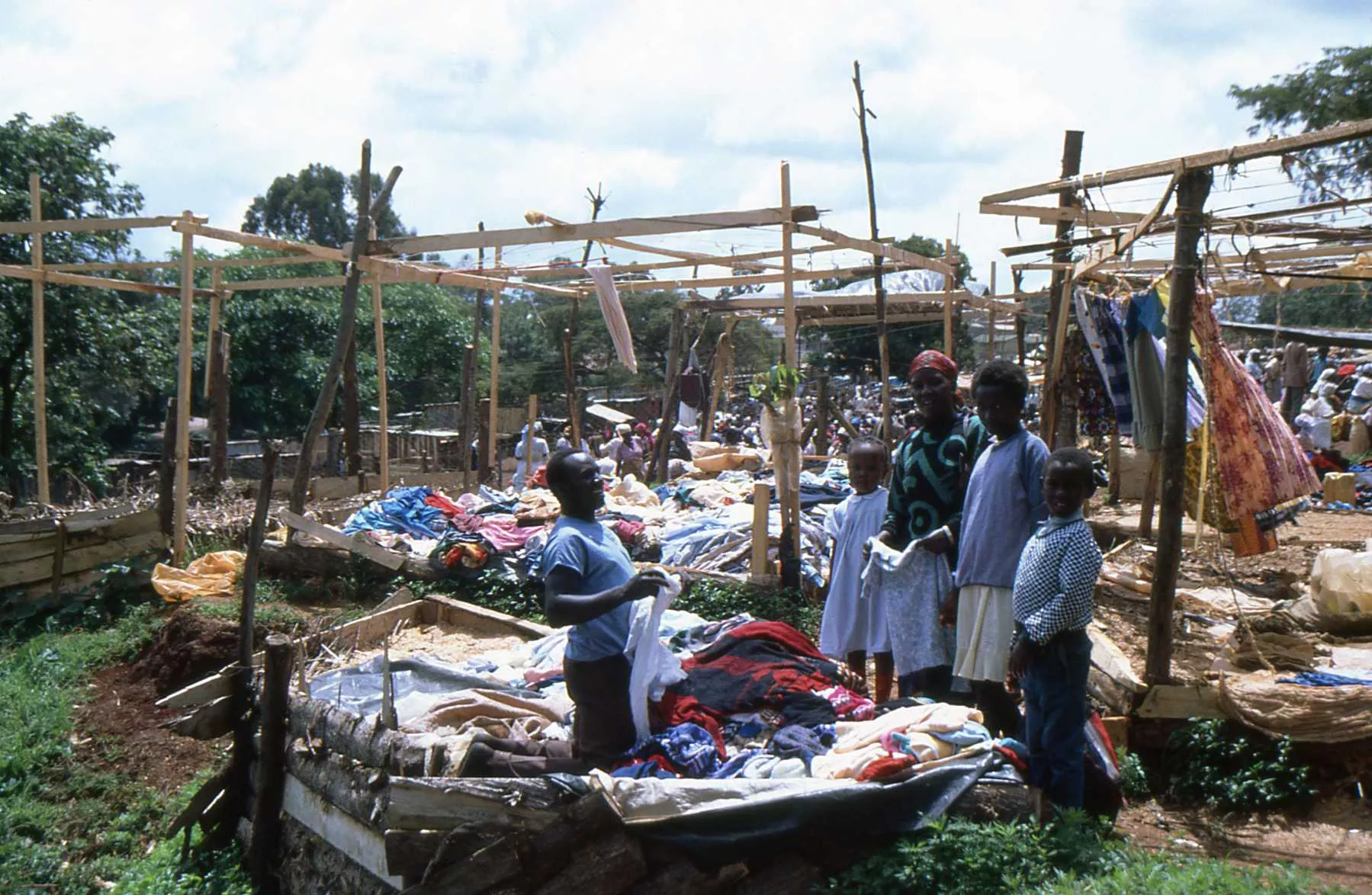 Calles y personas de Nairobi