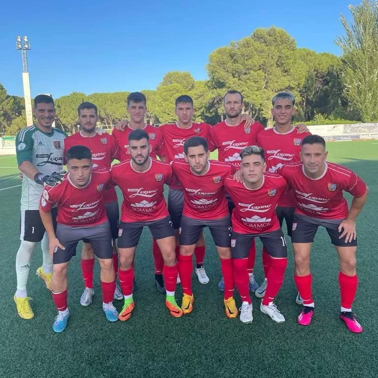 Un once de la pretemporada del Fraga.