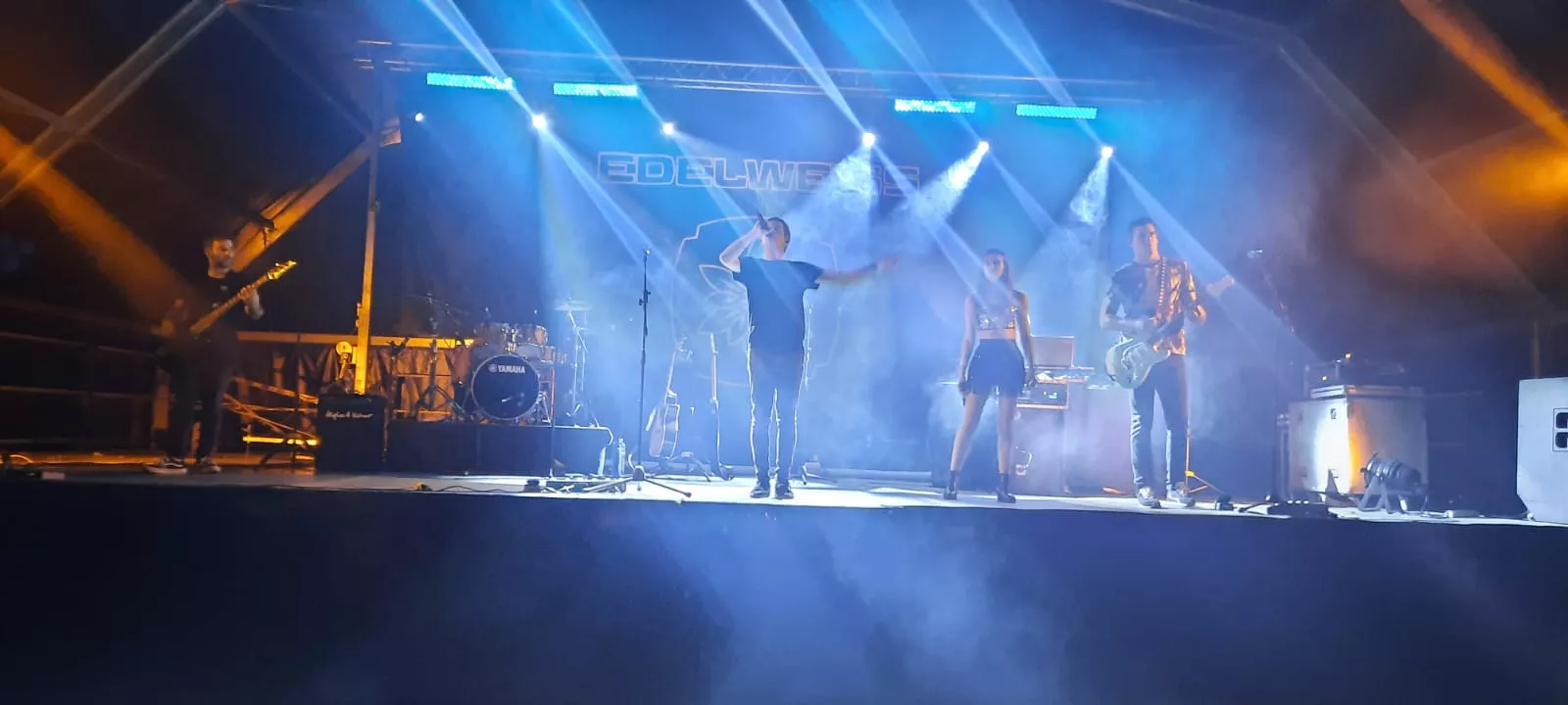 Arranque de las fiestas de Ayerbe 2023. 