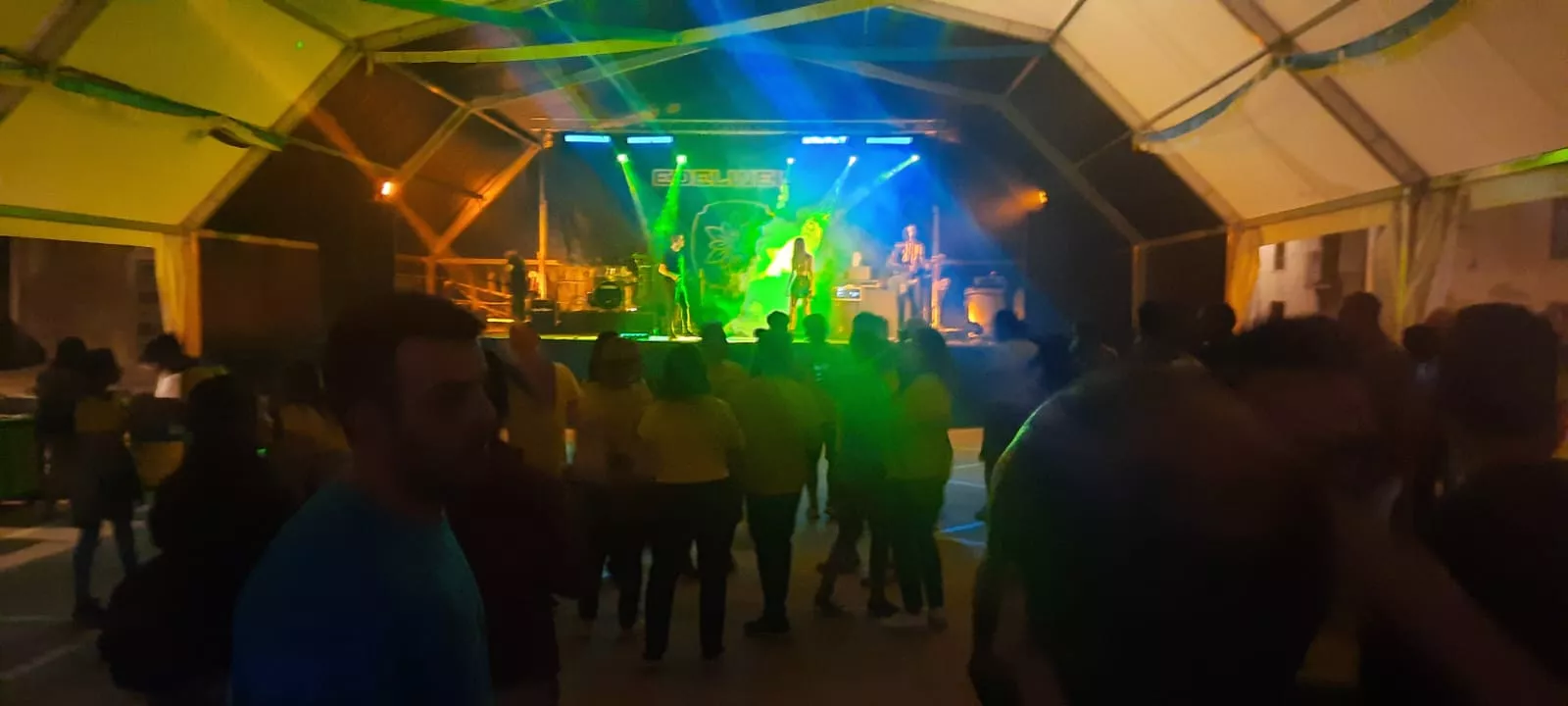 Arranque de las fiestas de Ayerbe 2023. 