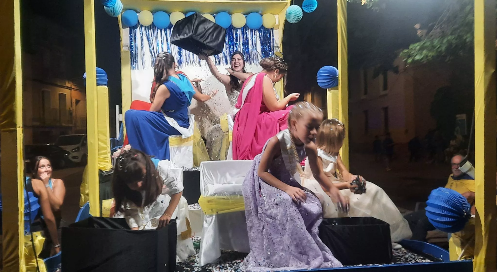 Arranque de las fiestas de Ayerbe 2023. 