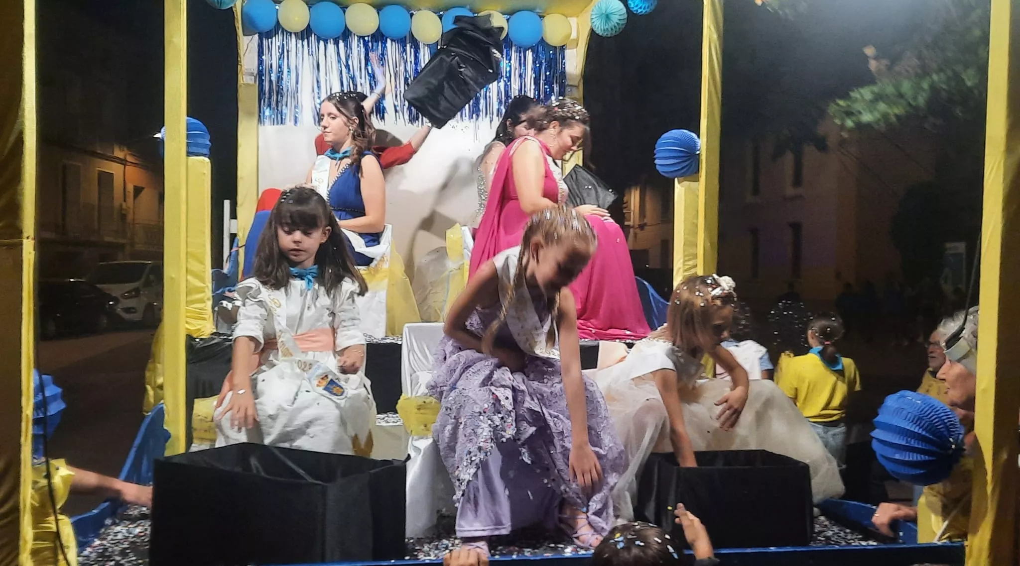 Arranque de las fiestas de Ayerbe 2023. 