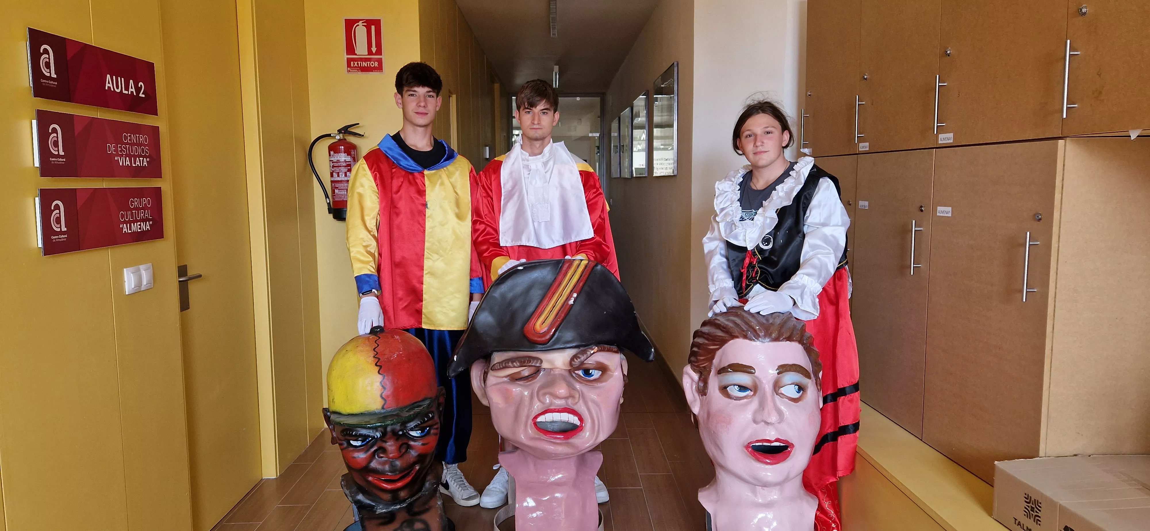 Gran chupinazo anunciador de las fiestas de Almudévar 2023. Foto Myriam Martínez 