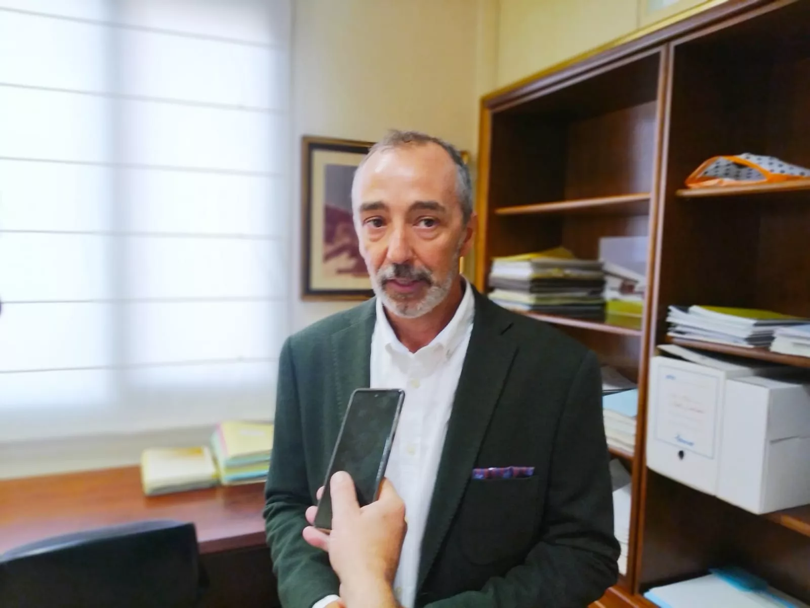 Fernando Laguna llama a la tranquilidad ante la enfermedad hemorrágica epizoótica.