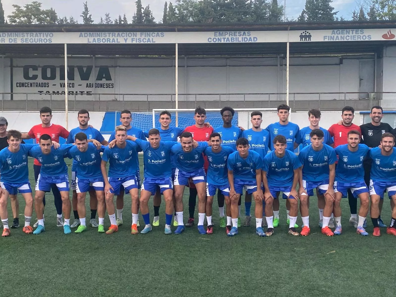 Plantilla CDJ Tamarite.