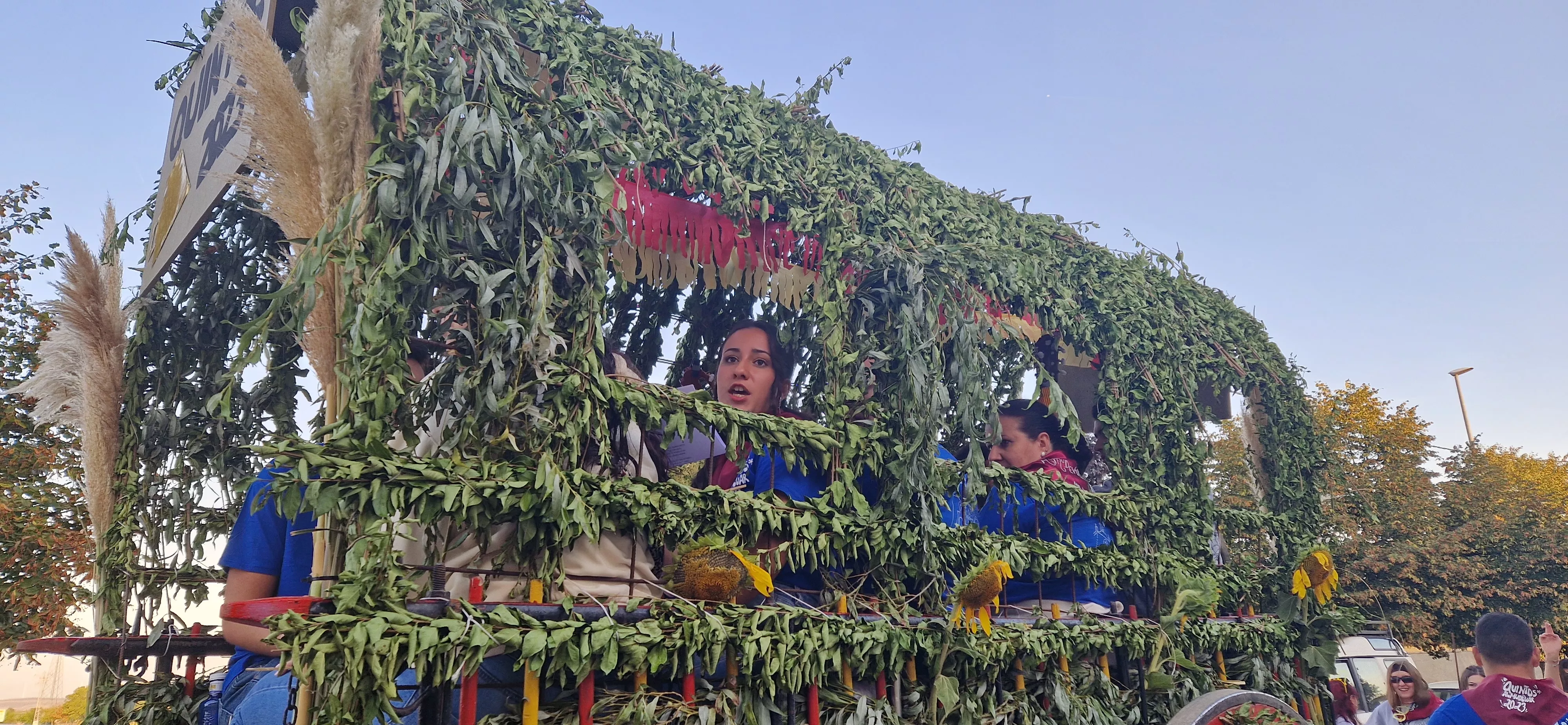 Ronda de la Galera 2023 en Almudévar. Foto Myriam Martínez 
