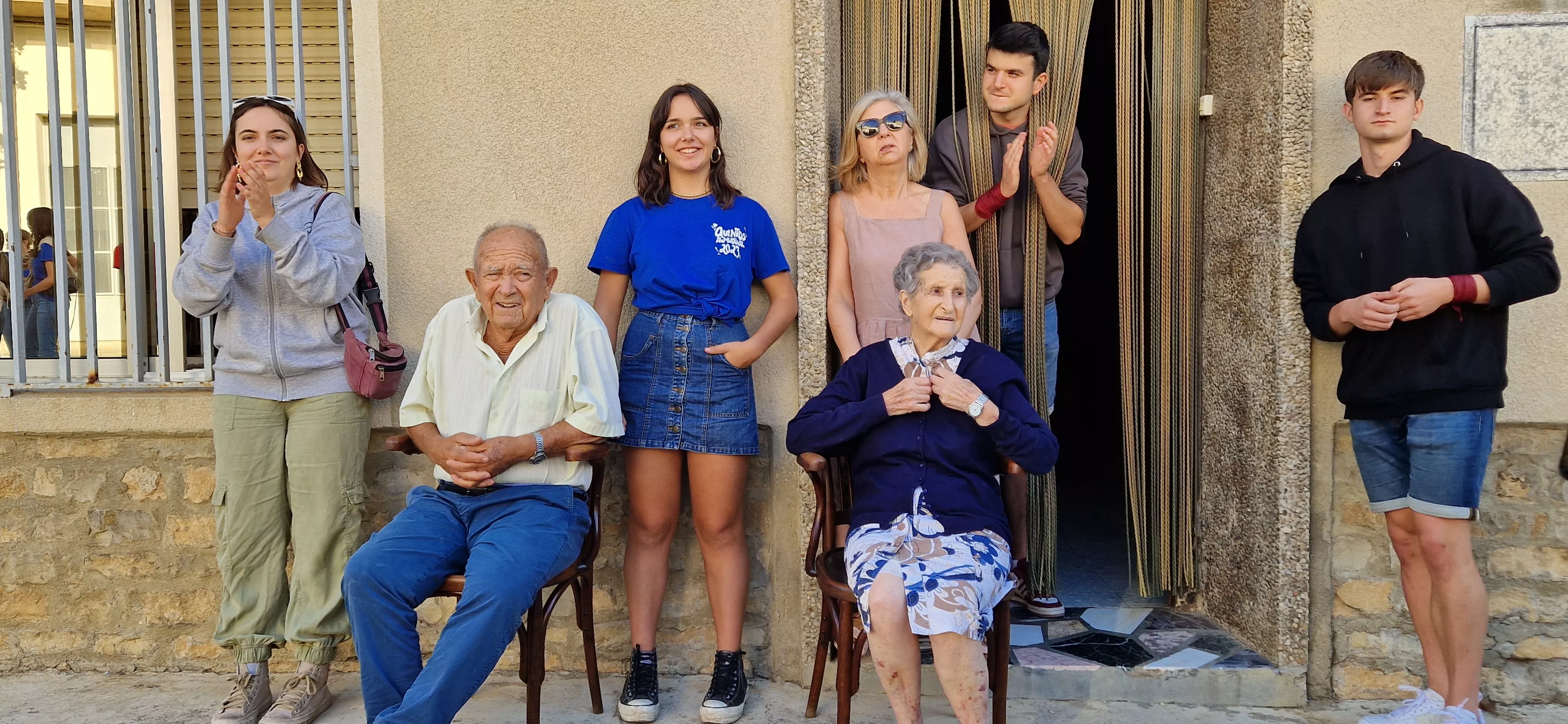 Ronda de la Galera 2023 en Almudévar. Foto Myriam Martínez 