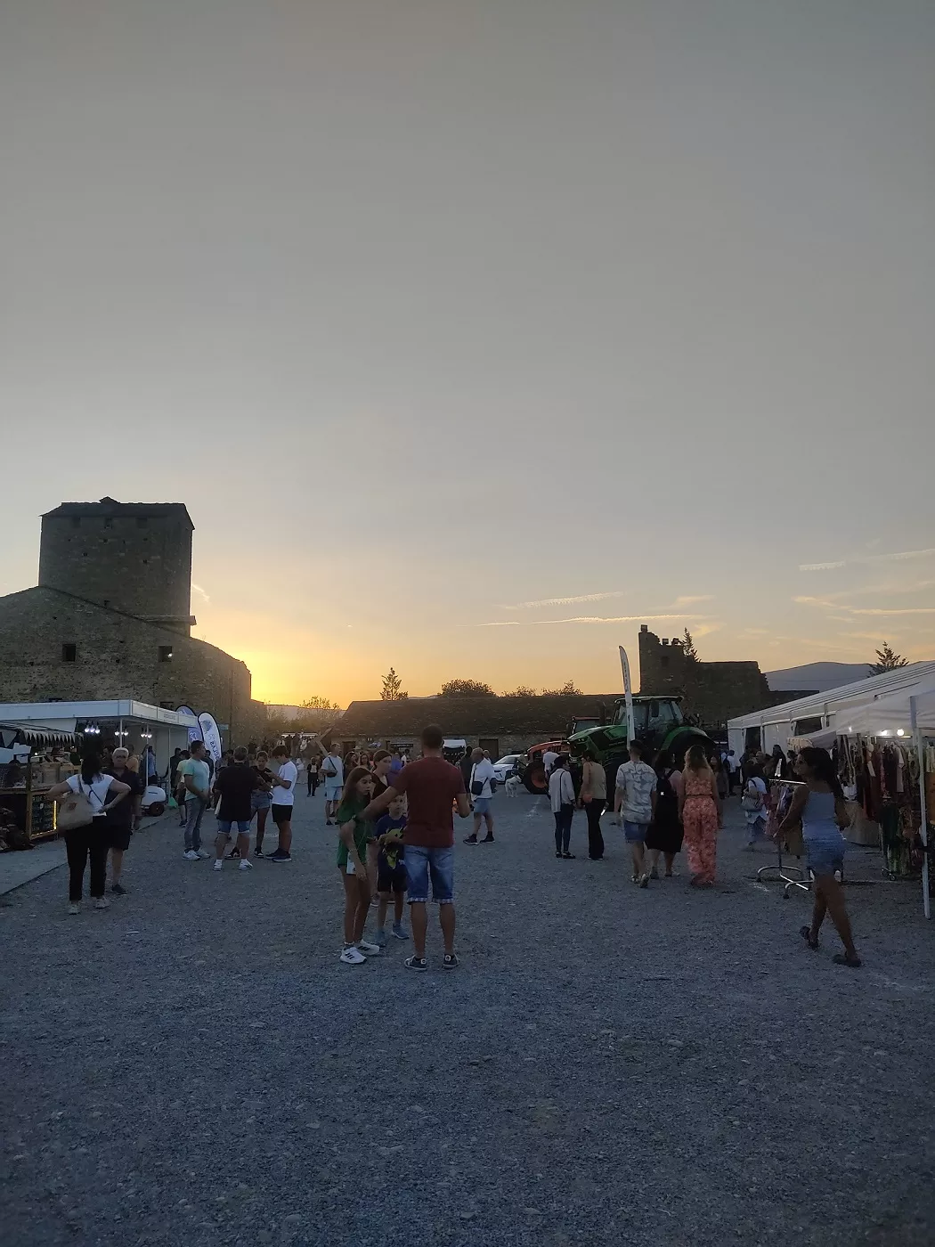 Una pasada edición de la Expoferia del Sobrarbe.