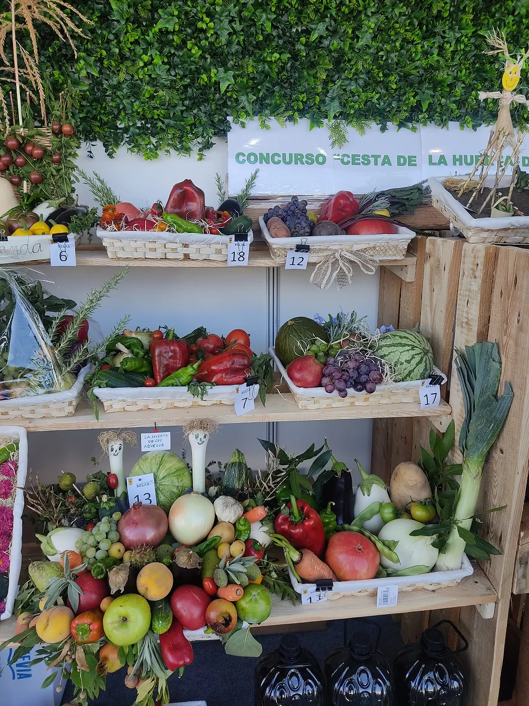 Concurso cesta de la huerta