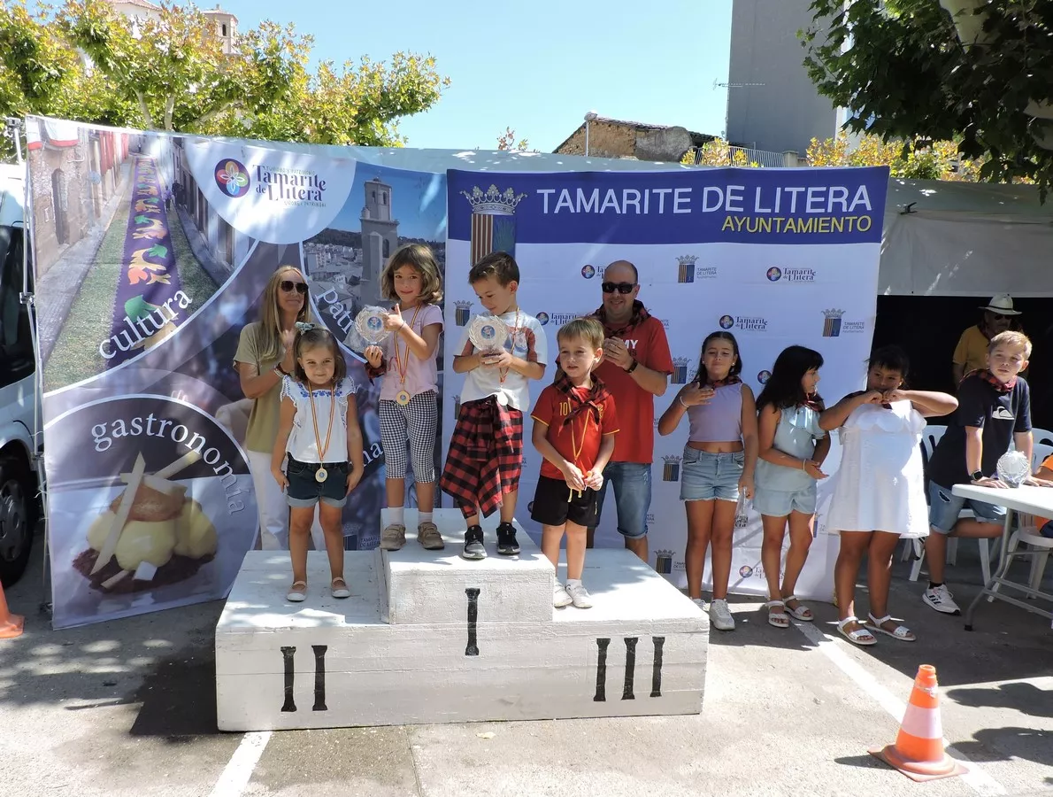 Podio de 4 y 5 años