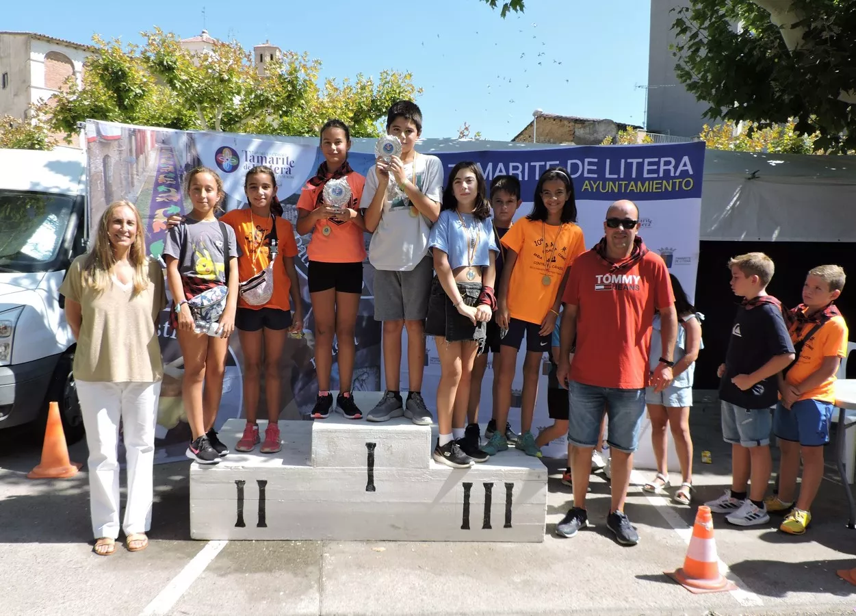 Podio de 11 y 12 años