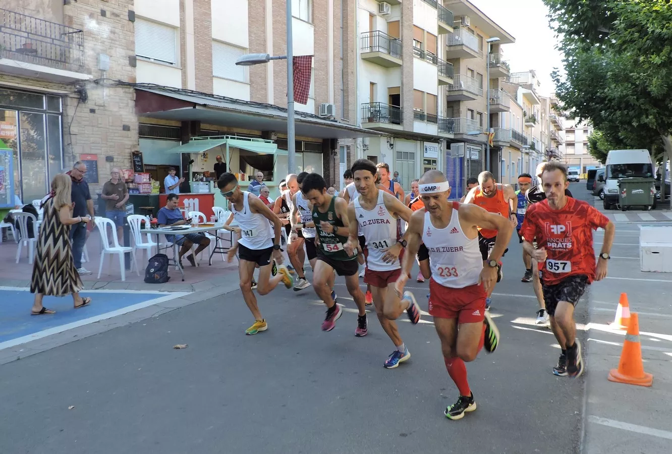Salida de la carrera pedestre