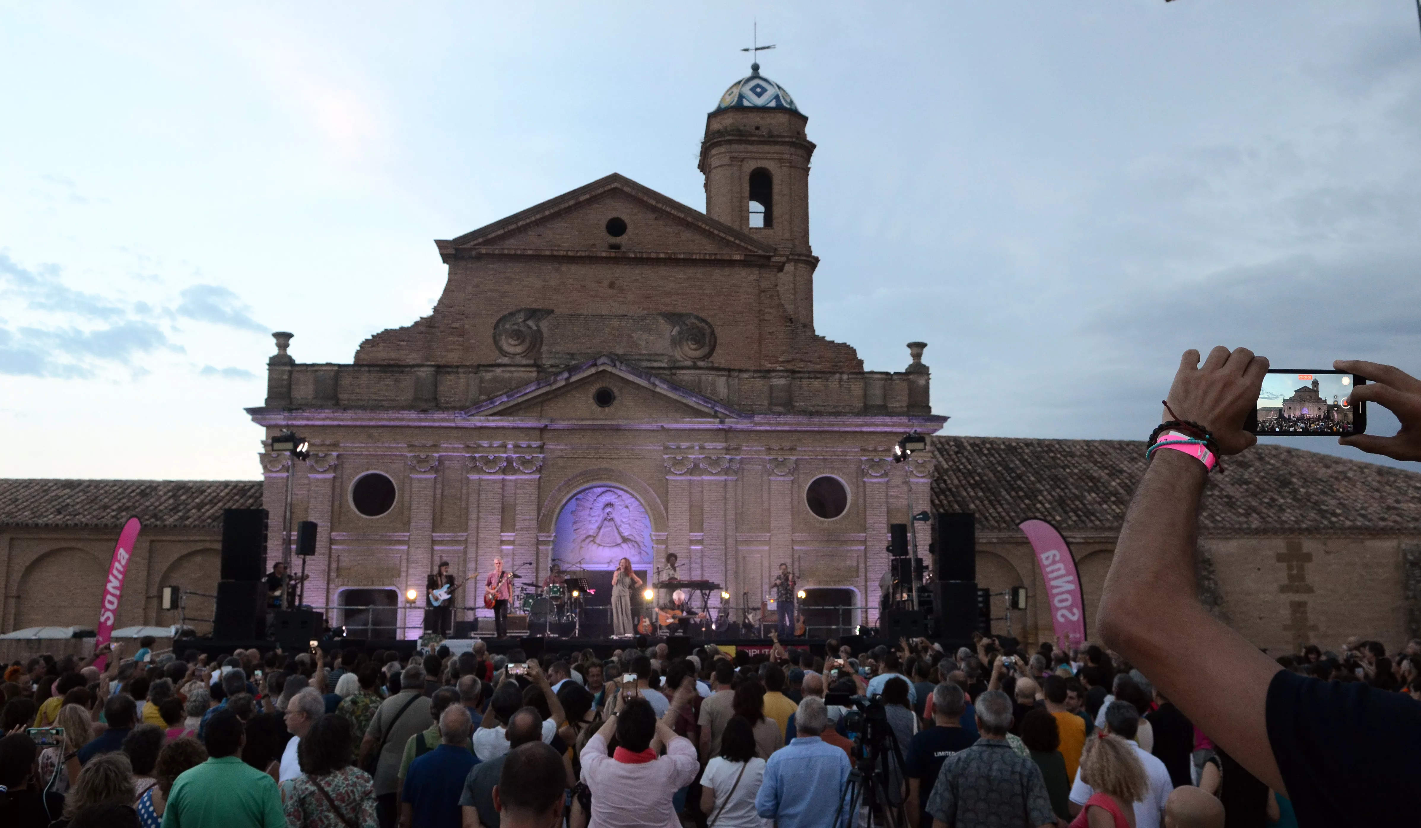 La Cartuja de las Fuentes en el concierto que cerró la cuarta edición de Sonna.