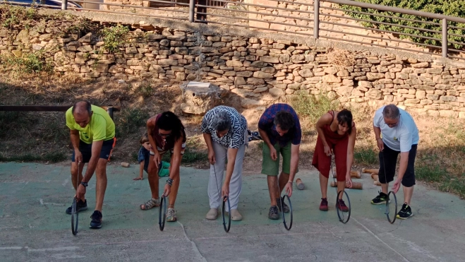juegos tradicionales en Ara, aros, diario de Huesca juegos tradicionales en Ara, aros, diario de Huesca