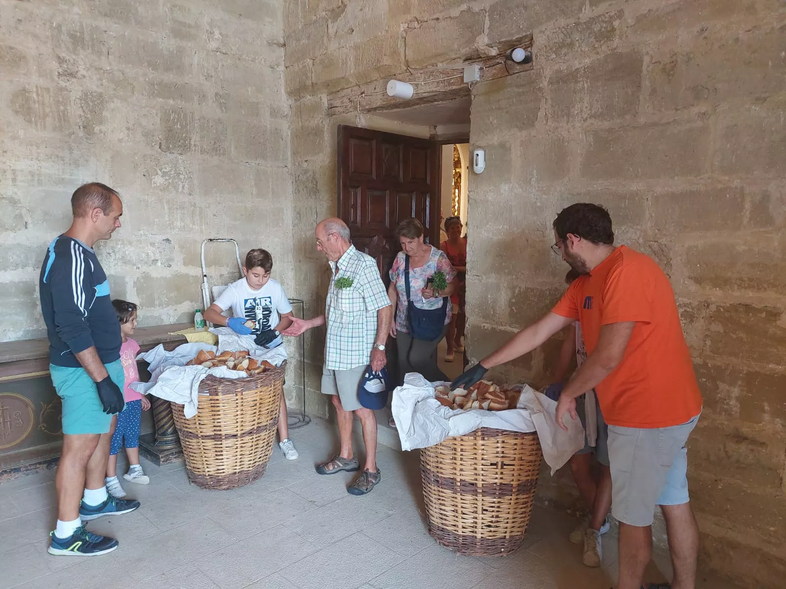 Romería de septiembre en la Cofradía de Nuestra Señora de Salas y de la Huerta