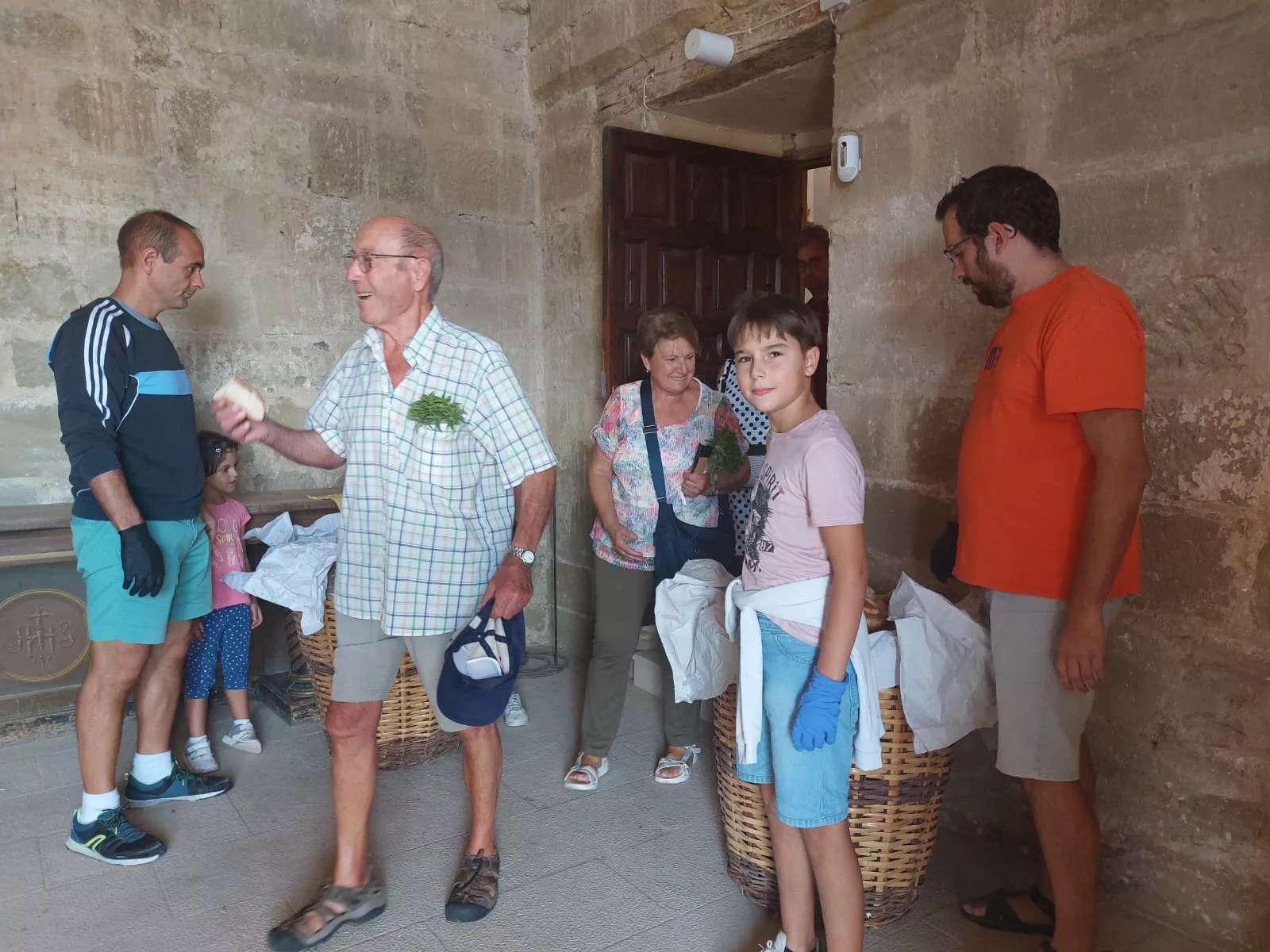 Romería de septiembre en la Cofradía de Nuestra Señora de Salas y de la Huerta