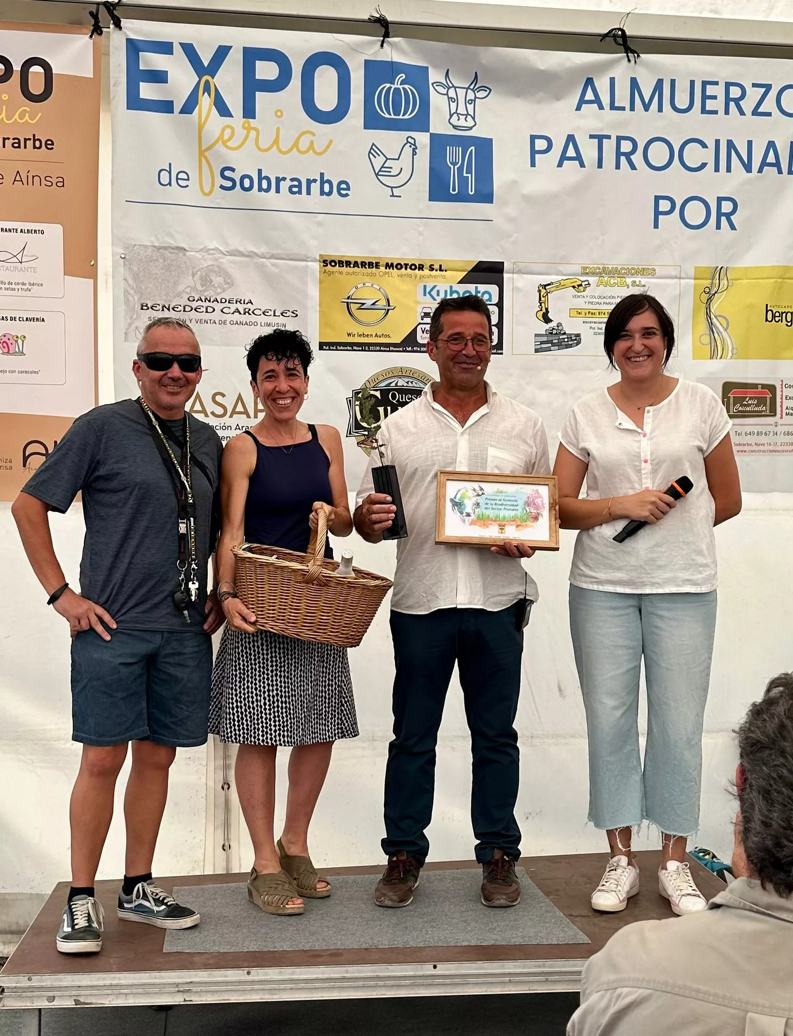 Premio a la Biodiversidad Agrícola y Ganadera a Luis Lascorz
