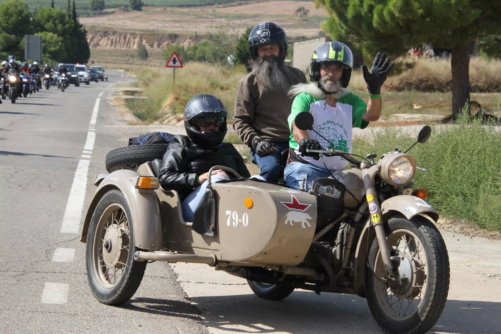 XVIII Concentración de Motos Antiguas de Alberuela de Tubo. Foto Carlos Neofato XVIII Concentración de Motos Antiguas de Alberuela de Tubo. Foto Carlos Neofato