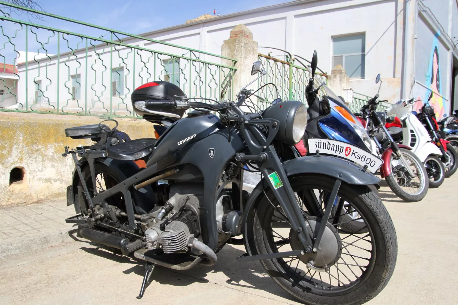 XVIII Concentración de Motos Antiguas de Alberuela de Tubo. Foto Carlos Neofato 