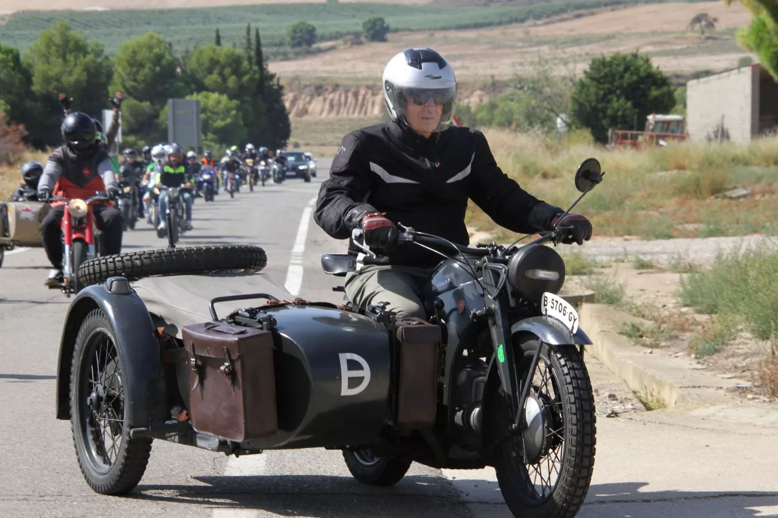 XVIII Concentración de Motos Antiguas de Alberuela de Tubo. Foto Carlos Neofato 