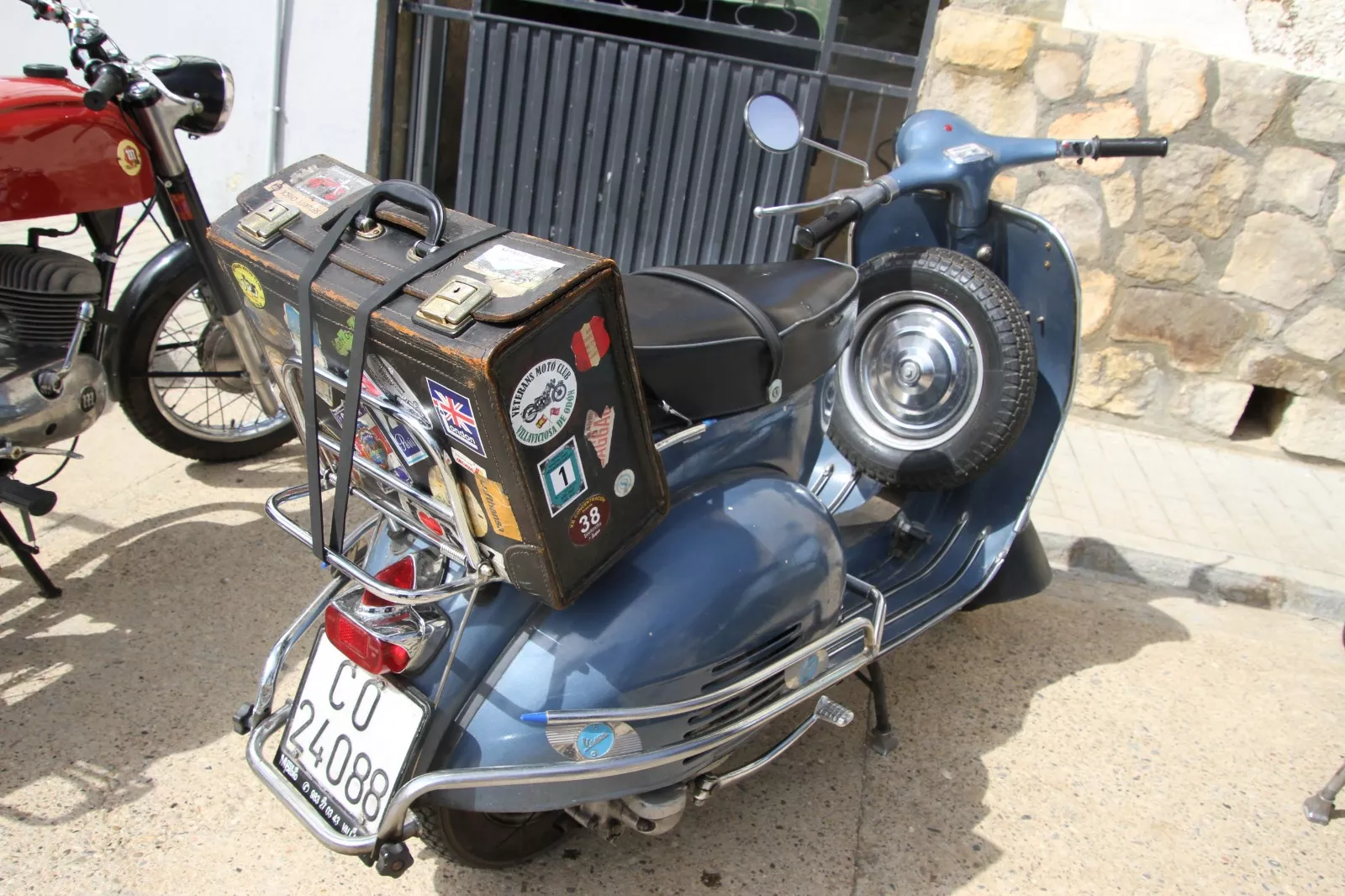 XVIII Concentración de Motos Antiguas de Alberuela de Tubo. Foto Carlos Neofato 