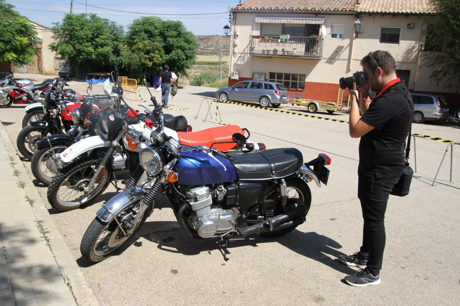 XVIII Concentración de Motos Antiguas de Alberuela de Tubo. Foto Carlos Neofato 