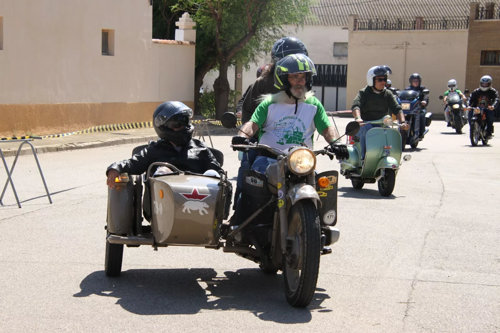 XVIII Concentración de Motos Antiguas de Alberuela de Tubo. Foto Carlos Neofato 