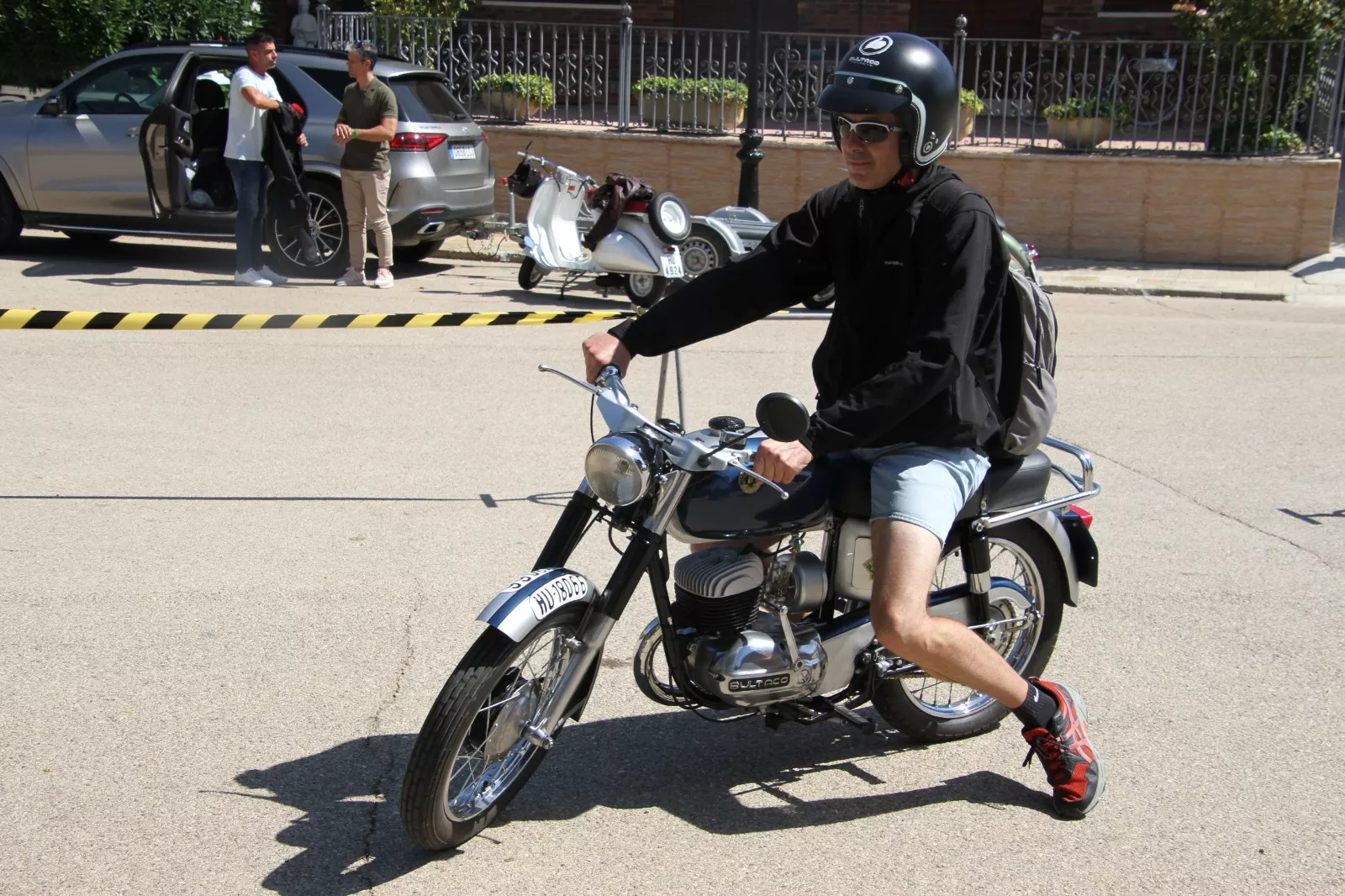 XVIII Concentración de Motos Antiguas de Alberuela de Tubo. Foto Carlos Neofato 