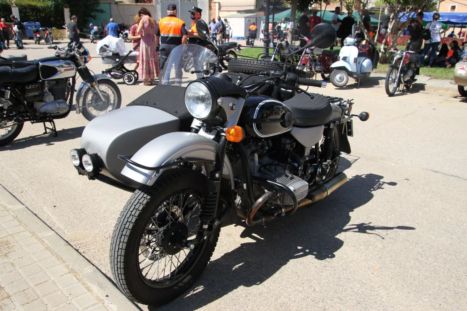 XVIII Concentración de Motos Antiguas de Alberuela de Tubo. Foto Carlos Neofato 
