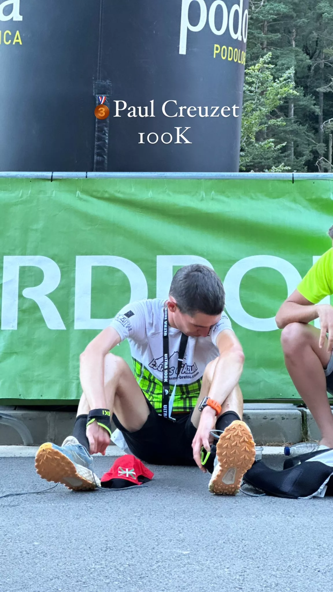 Paul Creuzet, segundo 100K