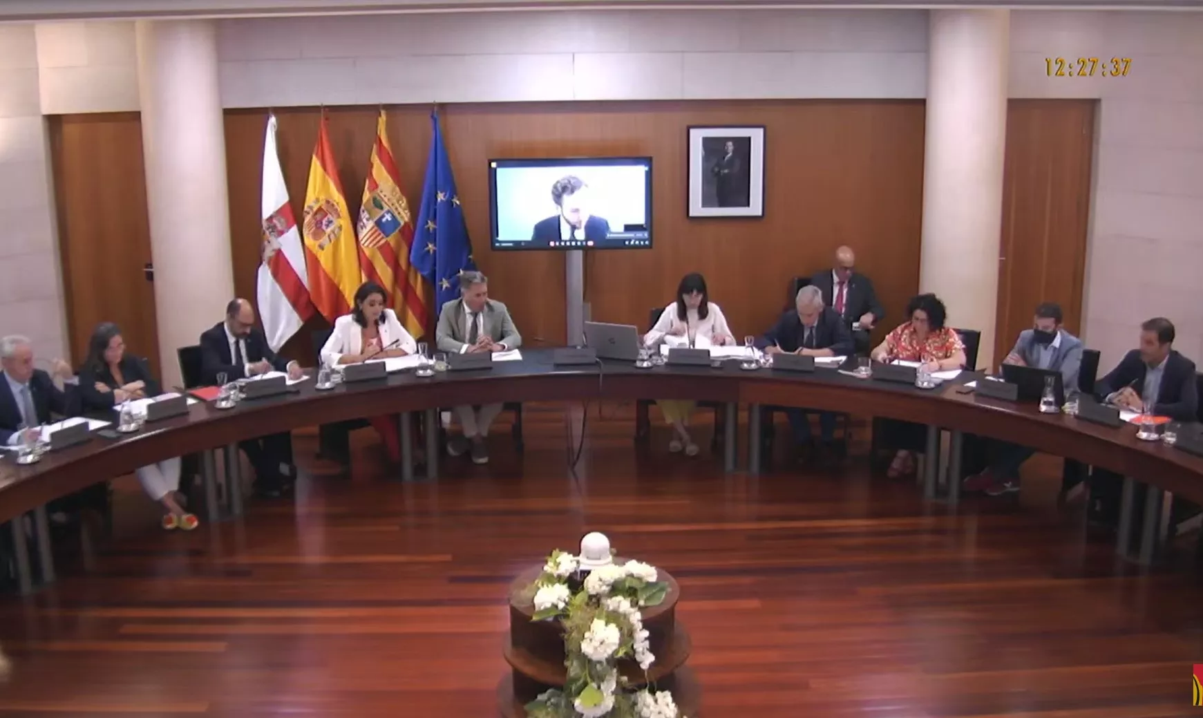 Sesión plenaria de la DPH celebrada este lunes. Sesión plenaria de la DPH celebrada este lunes.