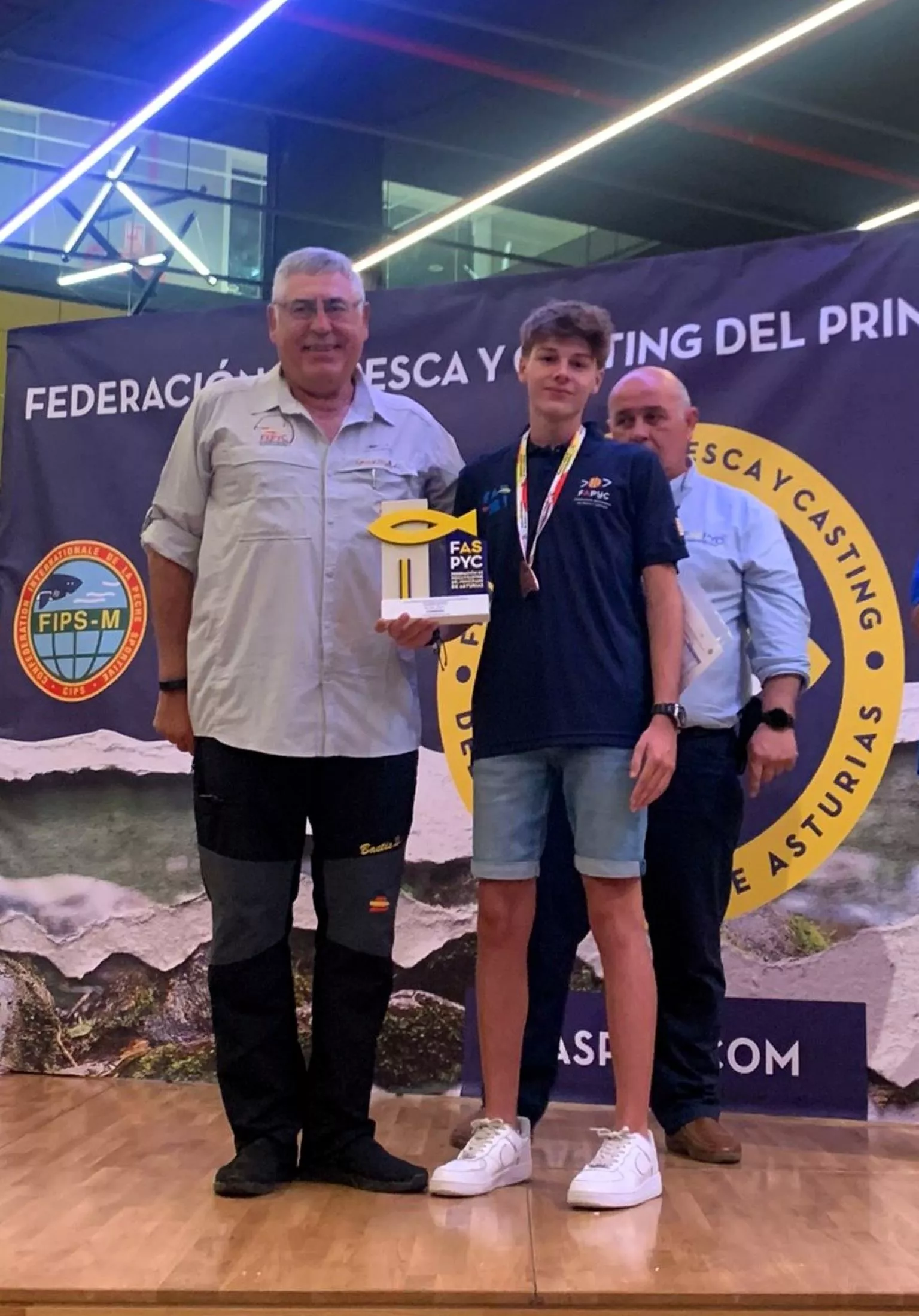 Diego Blanco, campeón de España de Salmónidos Mosca Juventud