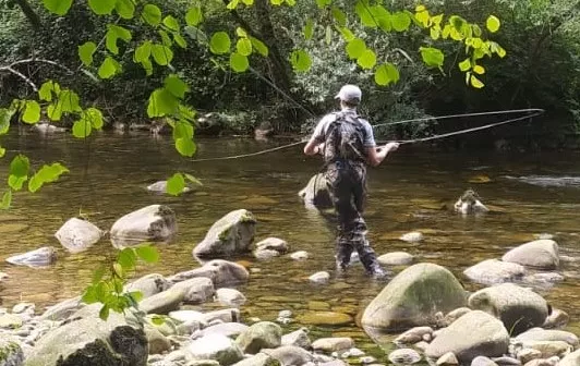 Diego Blanco, pescando Diego Blanco, pescando