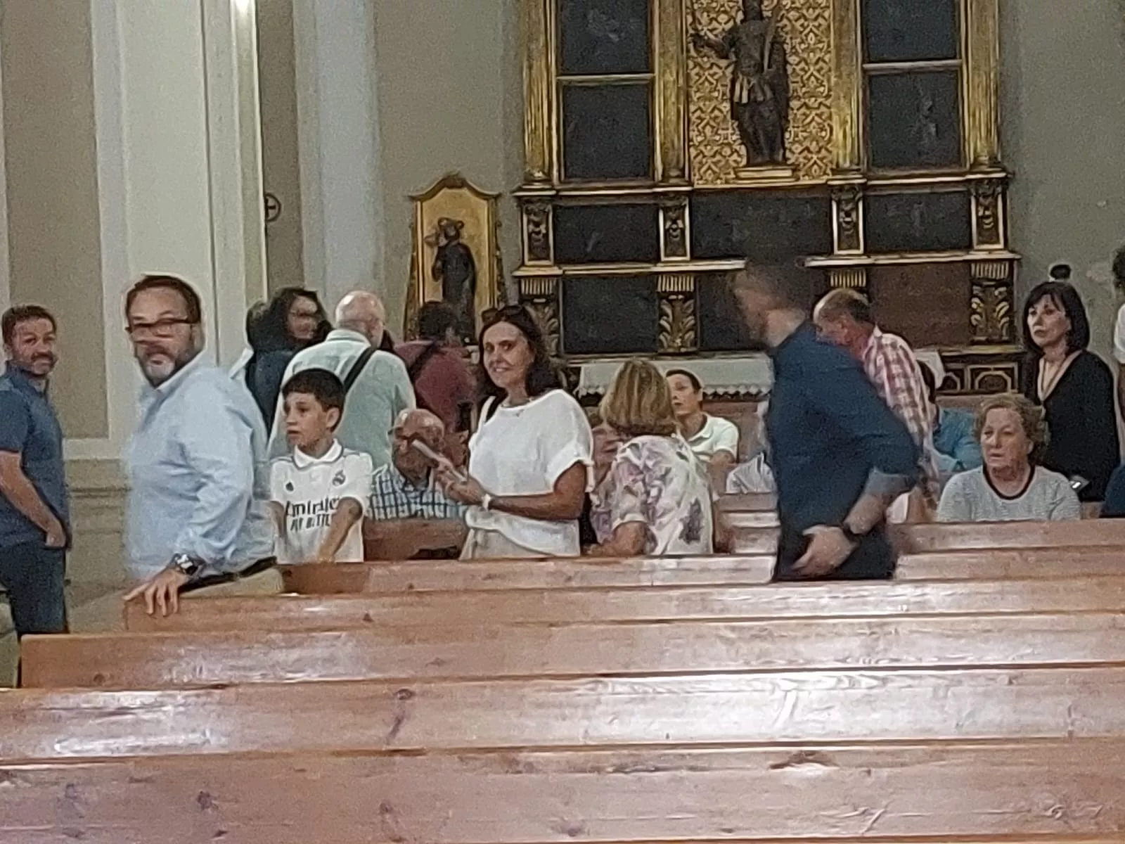 Ofrenda de Flores del Huesca a San Lorenzo