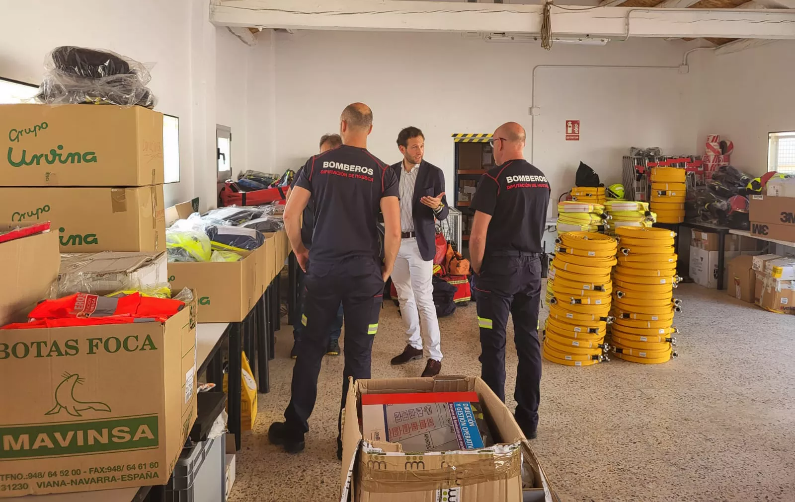 Visita al Speis en julio de este año.