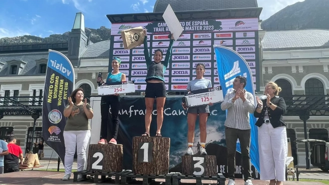 Julia Pérez 1ª Clasificada en la 70K de Canfranc Canfranc Julia Pérez 1ª Clasificada en la 70K de Canfranc Canfranc