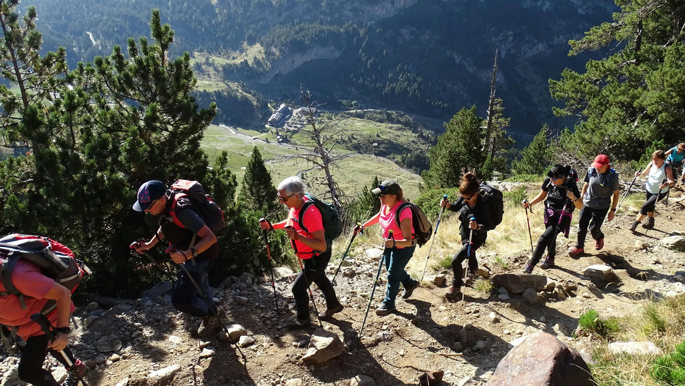 Ascensión al ibón de Gorgutes.