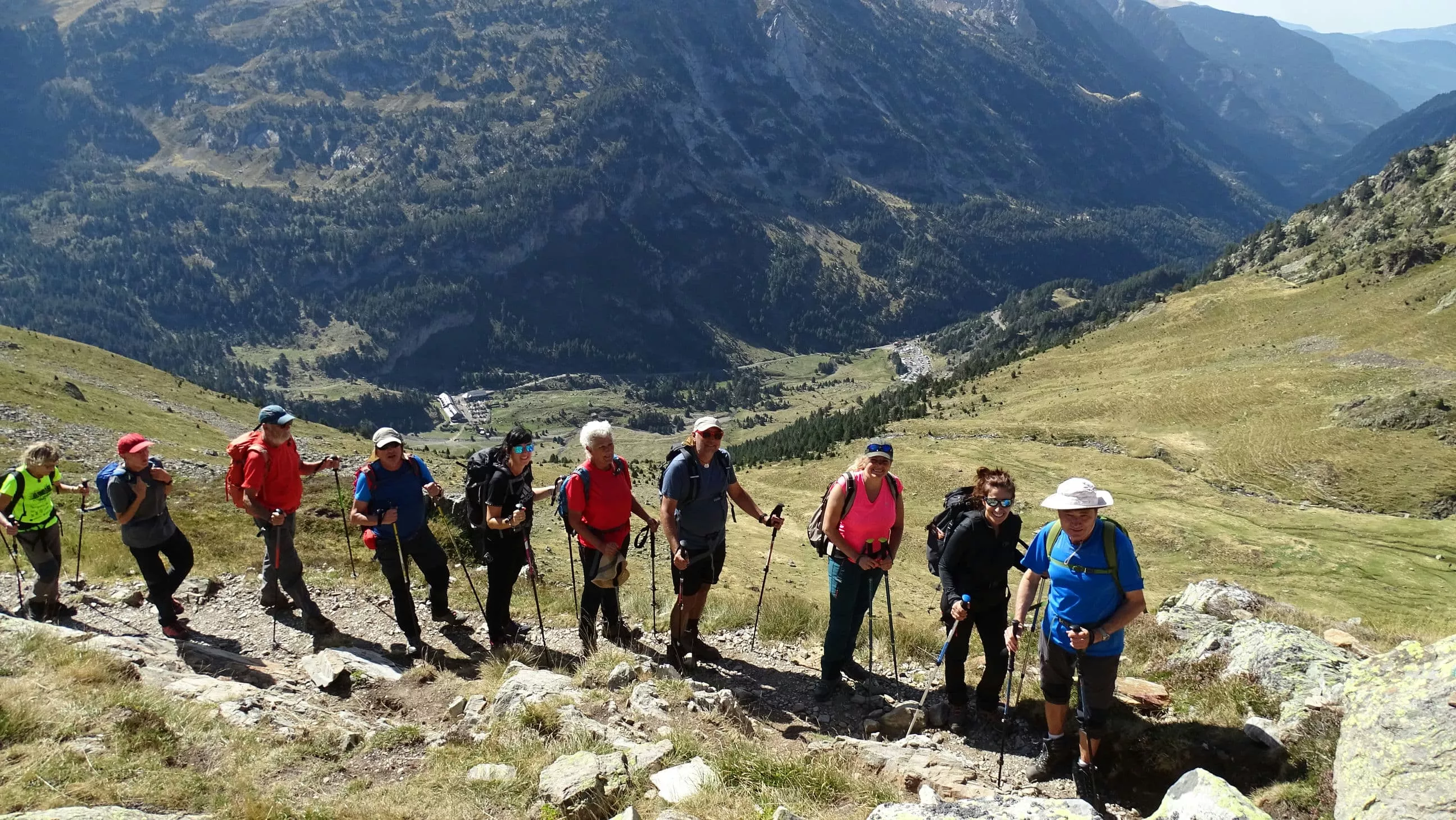 Ascensión al ibón de Gorgutes.