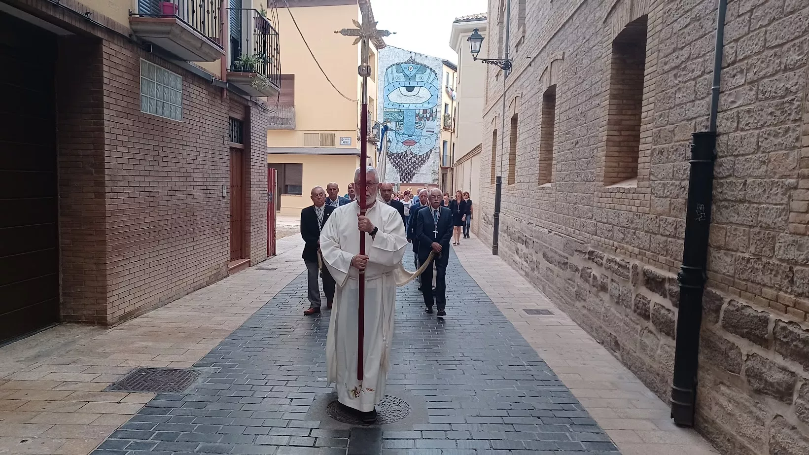 Celebración del Santo Cristo de los Milagros. Foto Diócesis de Huesca