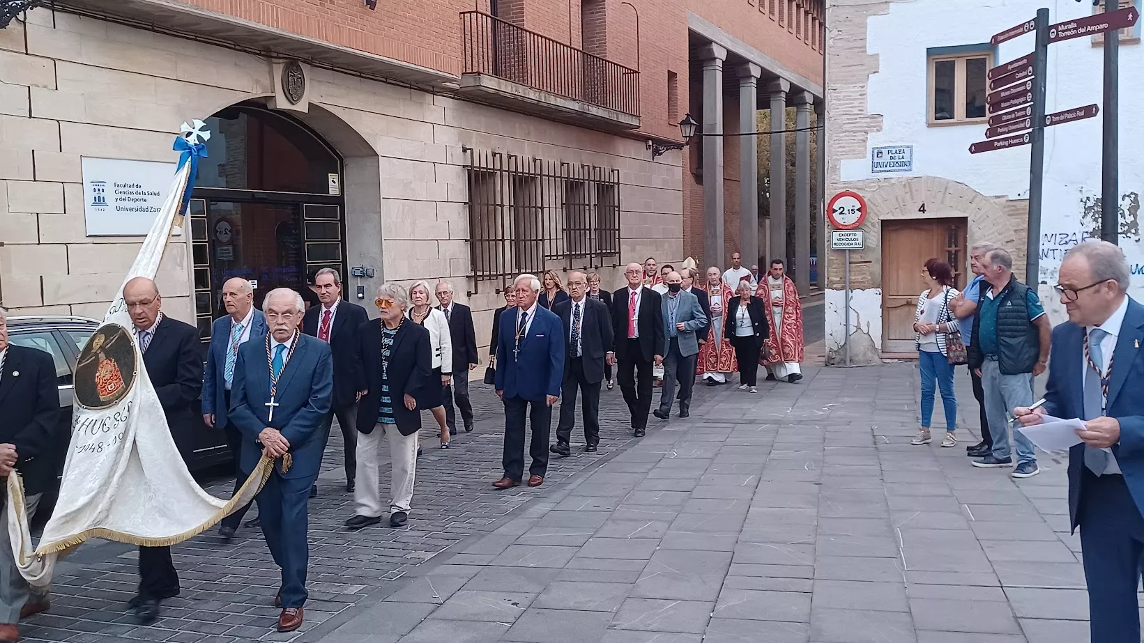 Celebración del Santo Cristo de los Milagros. Foto Diócesis de Huesca
