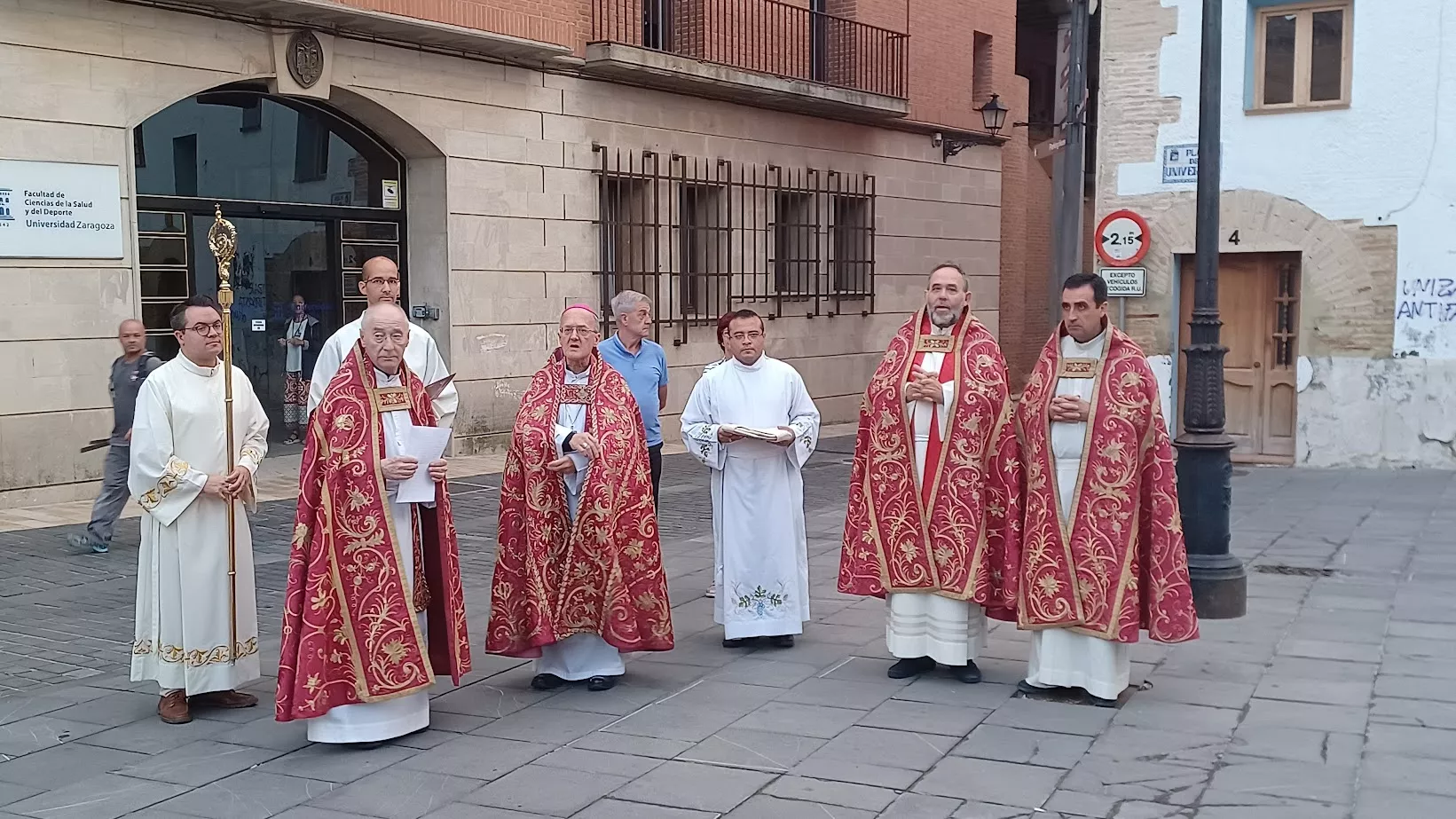Celebración del Santo Cristo de los Milagros. Foto Diócesis de Huesca