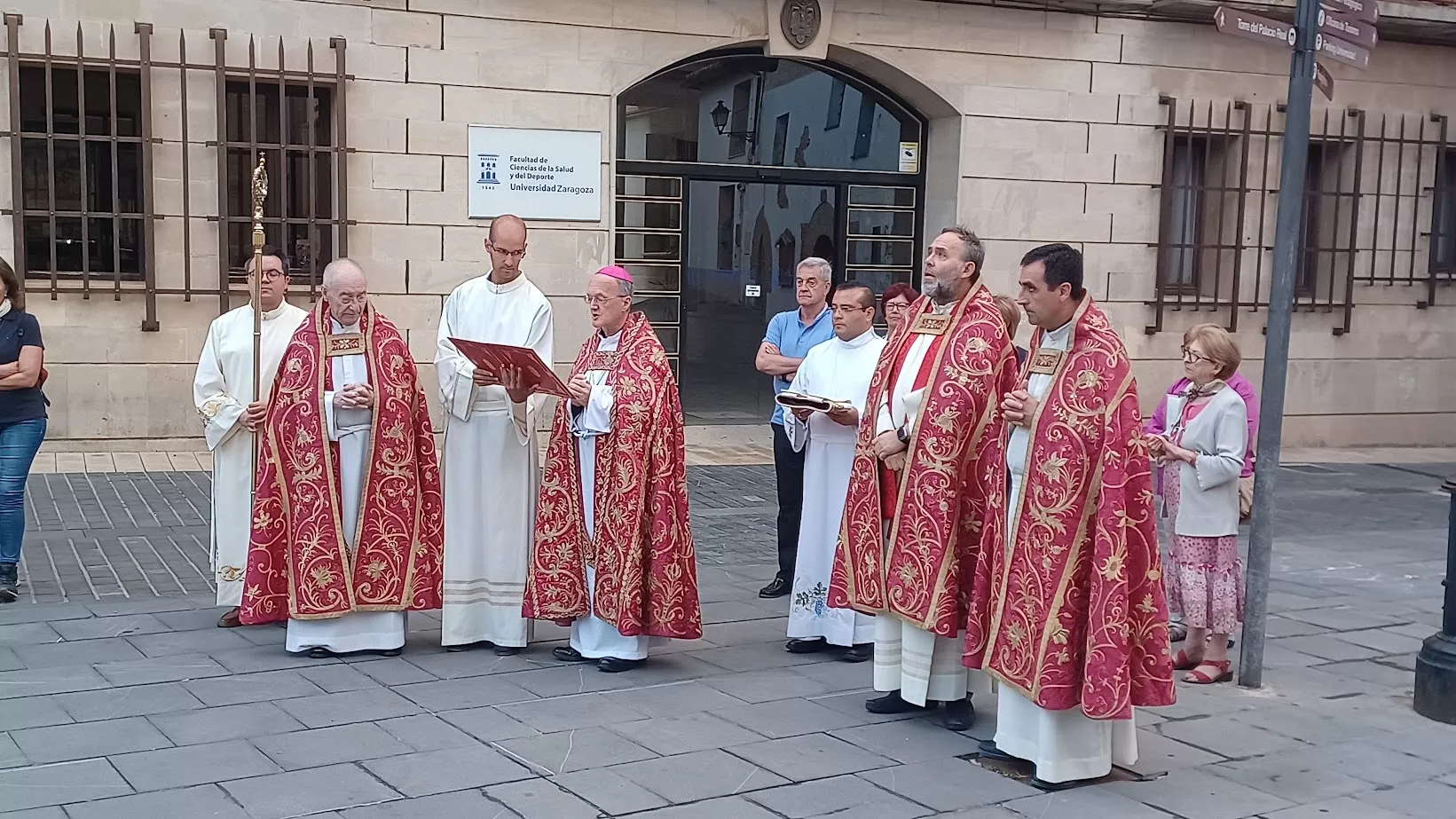 Celebración del Santo Cristo de los Milagros. Foto Diócesis de Huesca